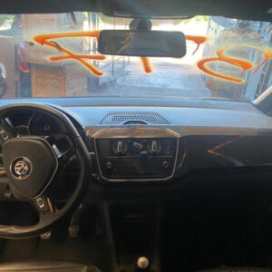 RÁDIO COMPLETO COM FIAÇÃO E MOLDURA UP